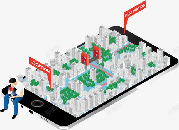 全球地图素材赋能数字文化创意软件开发 手机定位与平面电商的创意融合